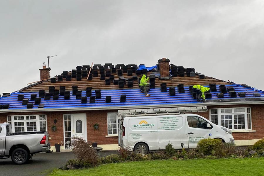 meath roofing van meath roofing van